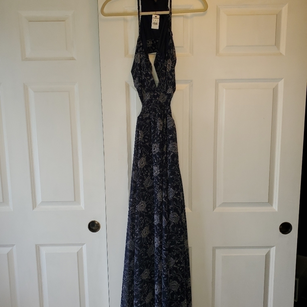 EXPRESS MAXI DRESS WITH CUTOUTS - Picture 3 of 12